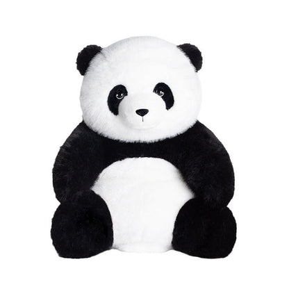Flower-shaped Realistic Panda Doll