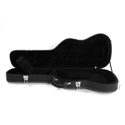 【Replace 2484535】ST High Grade Electric Guitar Hard Case Microgroove Flat Surface Straight Flange Black