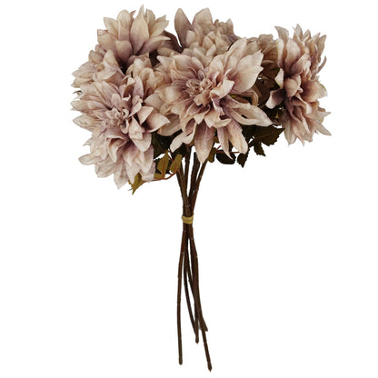 55cm Dahlia Flower Stem - Dusty Pink
