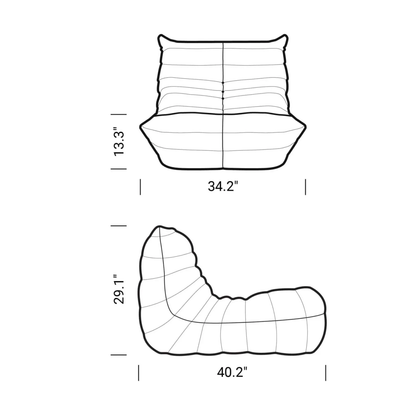 Fireside Lounge Chair & Sofa