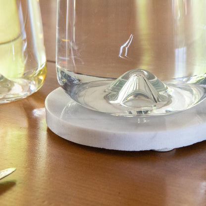 12pc Marble Placemats & Round Coasters Set