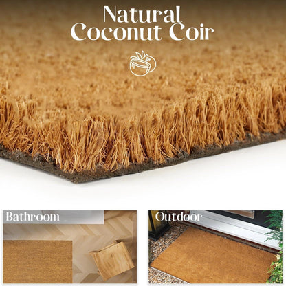 Plain Coir 75cm x 100cm - Brown