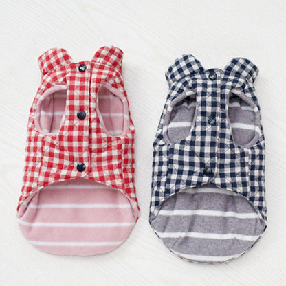 Little Peach Heart Vest Dog Clothes