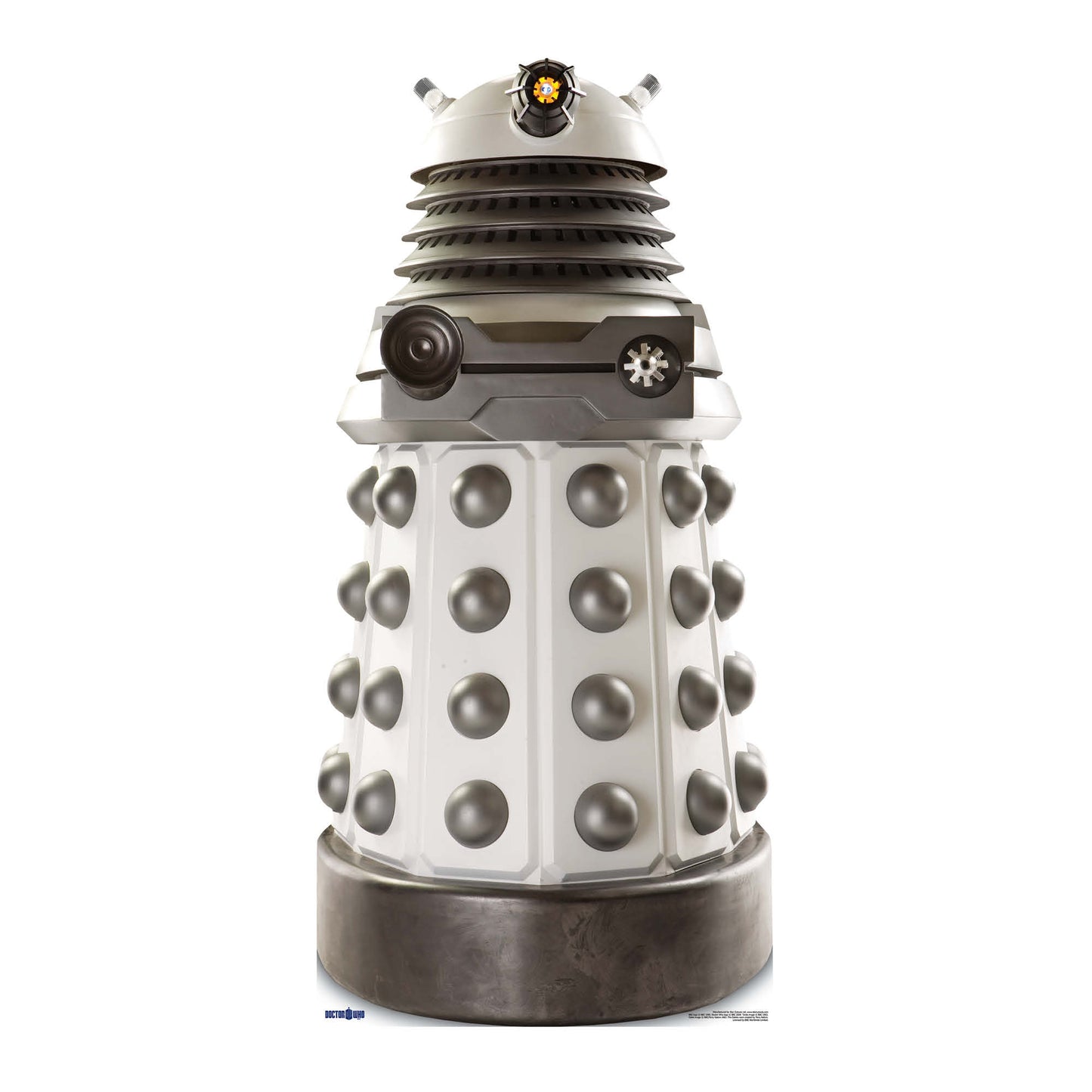 SC200 White Supreme Dalek Cardboard Cut Out Height 182cm