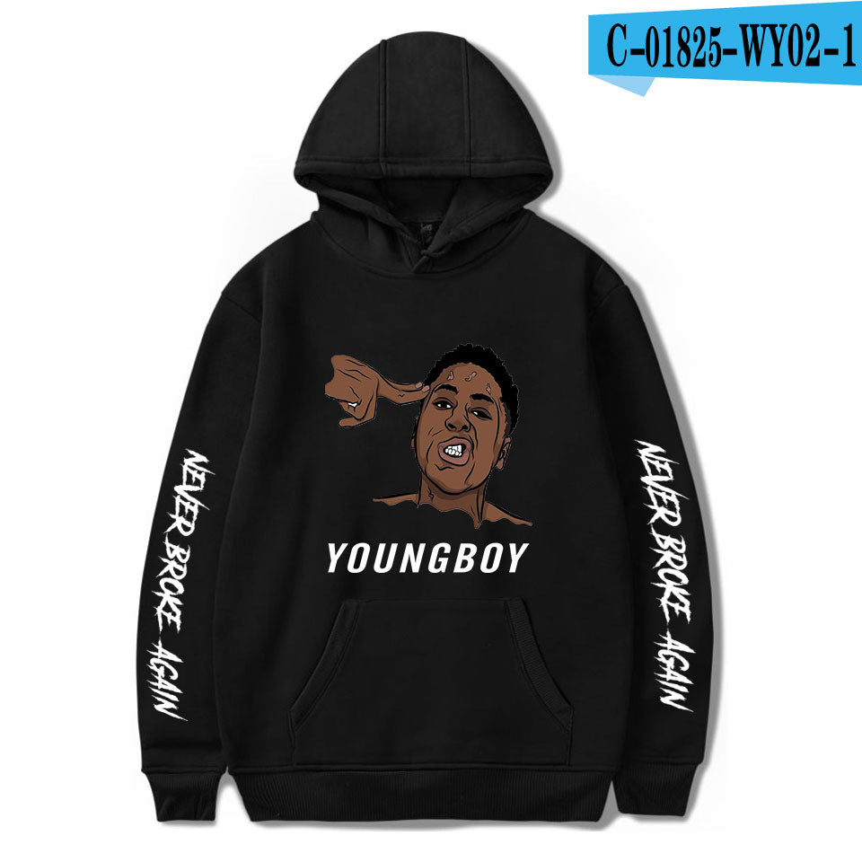 Men's and women's casual hooded sweater