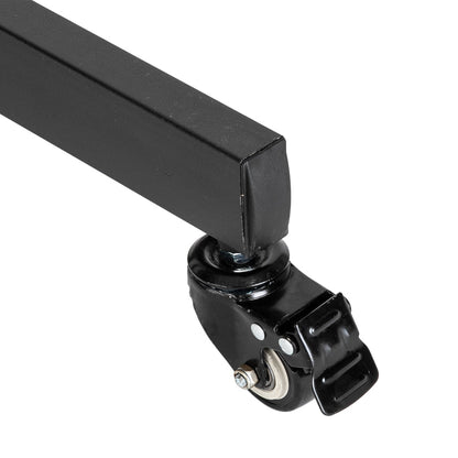 TSY 1600 32-70" TV Mobile Cart Weight Bearing 60kg Maximum VESA 400*600 Up and Down Adjustable 15° with Pulley Tray Camera Bracket