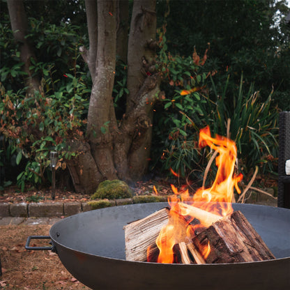 XL Cast Iron Fire Pit 100cm