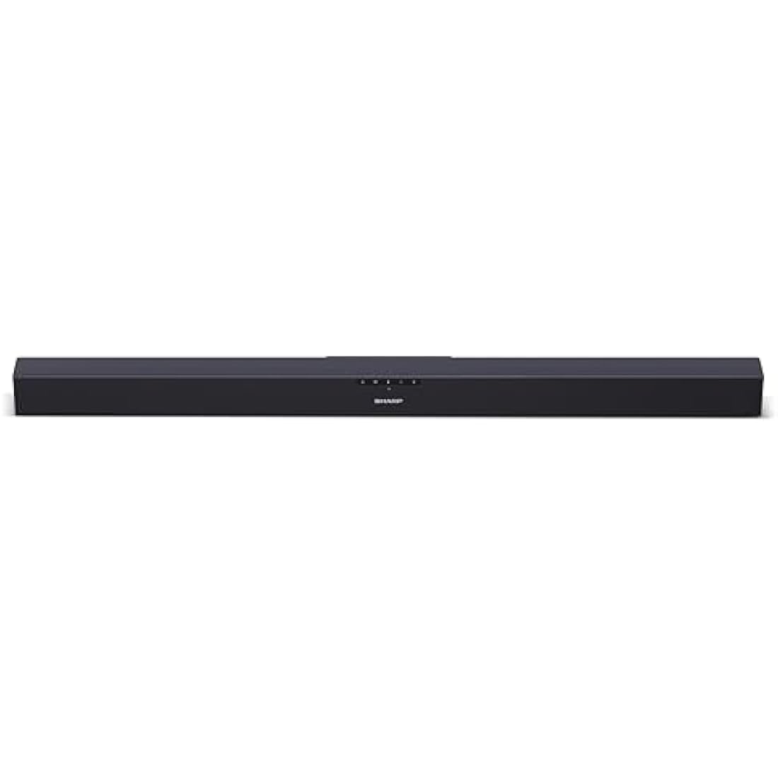 Sharp HT-SB140(MT) 2.0 Soundbar, 150W Slim Wireless Bluetooth Soundbar for TV and Device Streaming with HDMI ARC/CEC, Aux and Digital Optical-In, Wall Mount or Table Top Sound Bar - Black