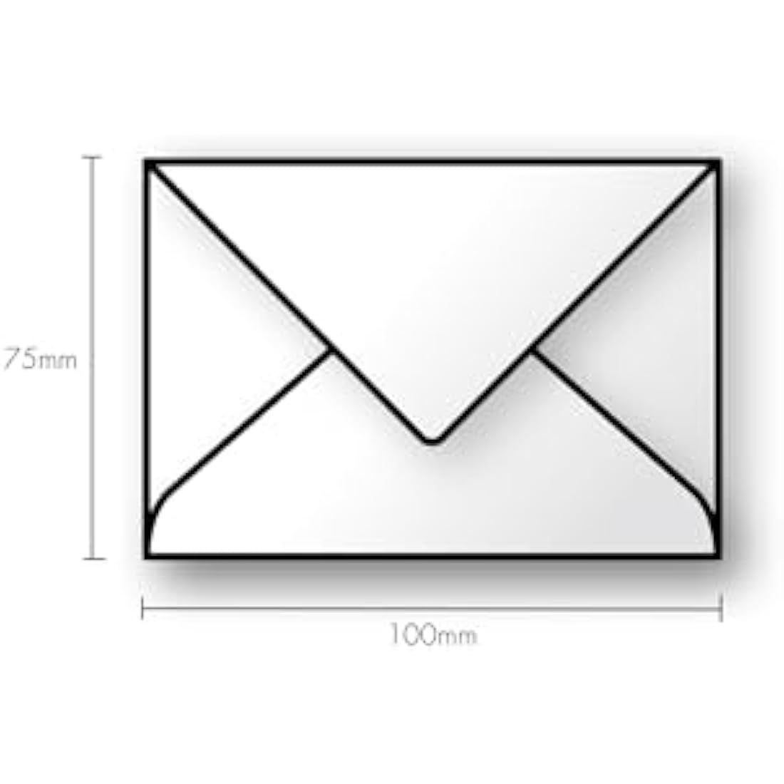 Clairefontaine - Ref 5460C - Pollen Envelopes (Pack of 20) - 75 x 100mm Sized, 120gsm Paper, Gummed Seal, Inkjet & Laser Printer Compatible, Acid Free - Blue