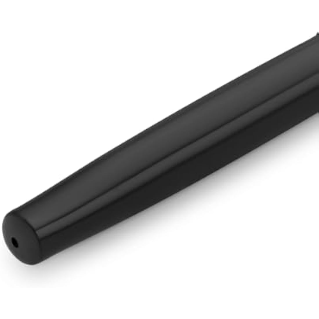 Kaweco STUDENT Black Fountain Pen I Premium Acrylic Fountain Pen for Ink Cartridges I Nostalgic Fountain Pen in Black with Silver Details I Student Pen 16 cm I Nib: EF (Extra Fine)