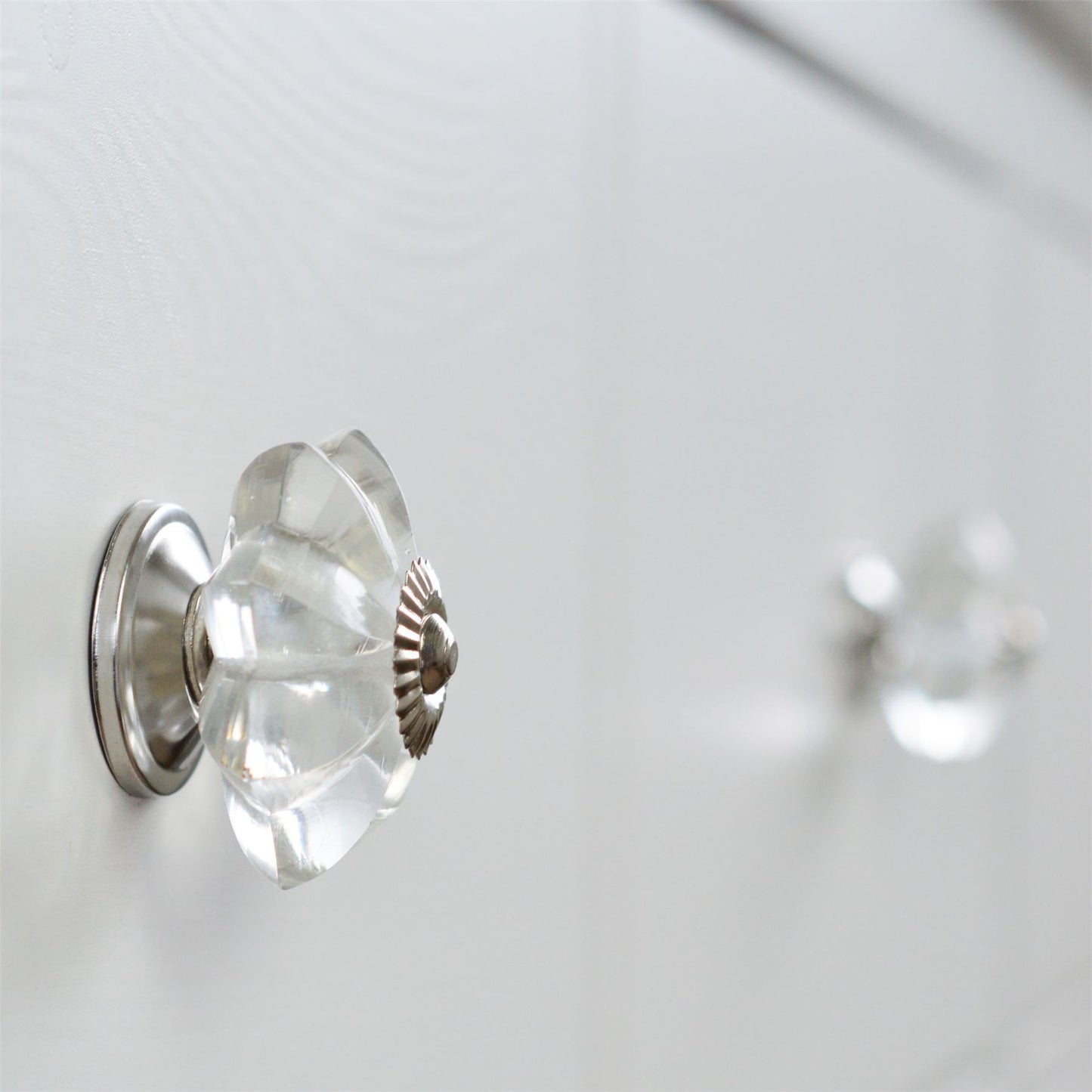 Star Glass Door Knob
