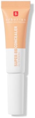 Erborian - Super BB CONCEALER - High coverage concealer enriched with Niacinamide and SPF 25 - Moisturizing eye corrector, natural finish - Korean Cosmetic