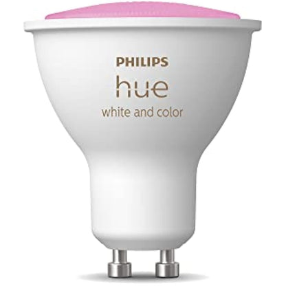 Philips Hue New White and Colour Ambiance Smart Light [GU10 Spot] with Bluetooth. Works with Alexa, Google Assistant and Apple Homekit. for Home Indoor Lighting for Livingroom, Lounge.