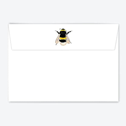 Me Loovely Bumble Bee Letter Writing Paper Notecard and Envelopes Stationery Supplies for School Home & Office | Christmas Gifts (20 Letters, 10 Cards & 30 Envelopes with Gift Box)