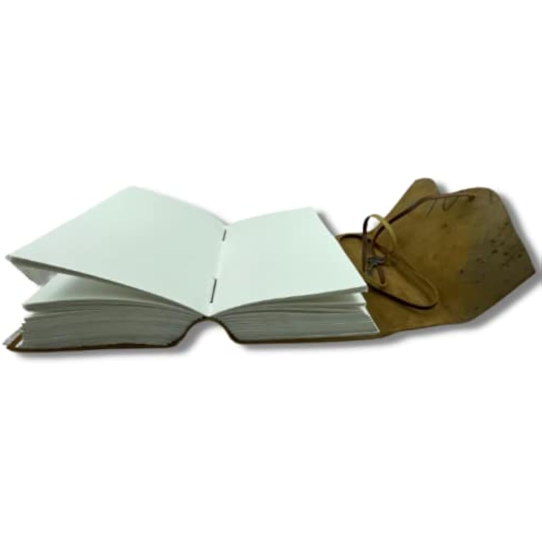 OVERDOSE Buff Meraf - Leather Journal (1000 Pages) for Men & Women Travel Journal & Sketch Writing Journal Diary Leather Bound Notebook Sketchbook Book of Shadows Size 7 X 10 Inches | 17 X 25 cm | A4