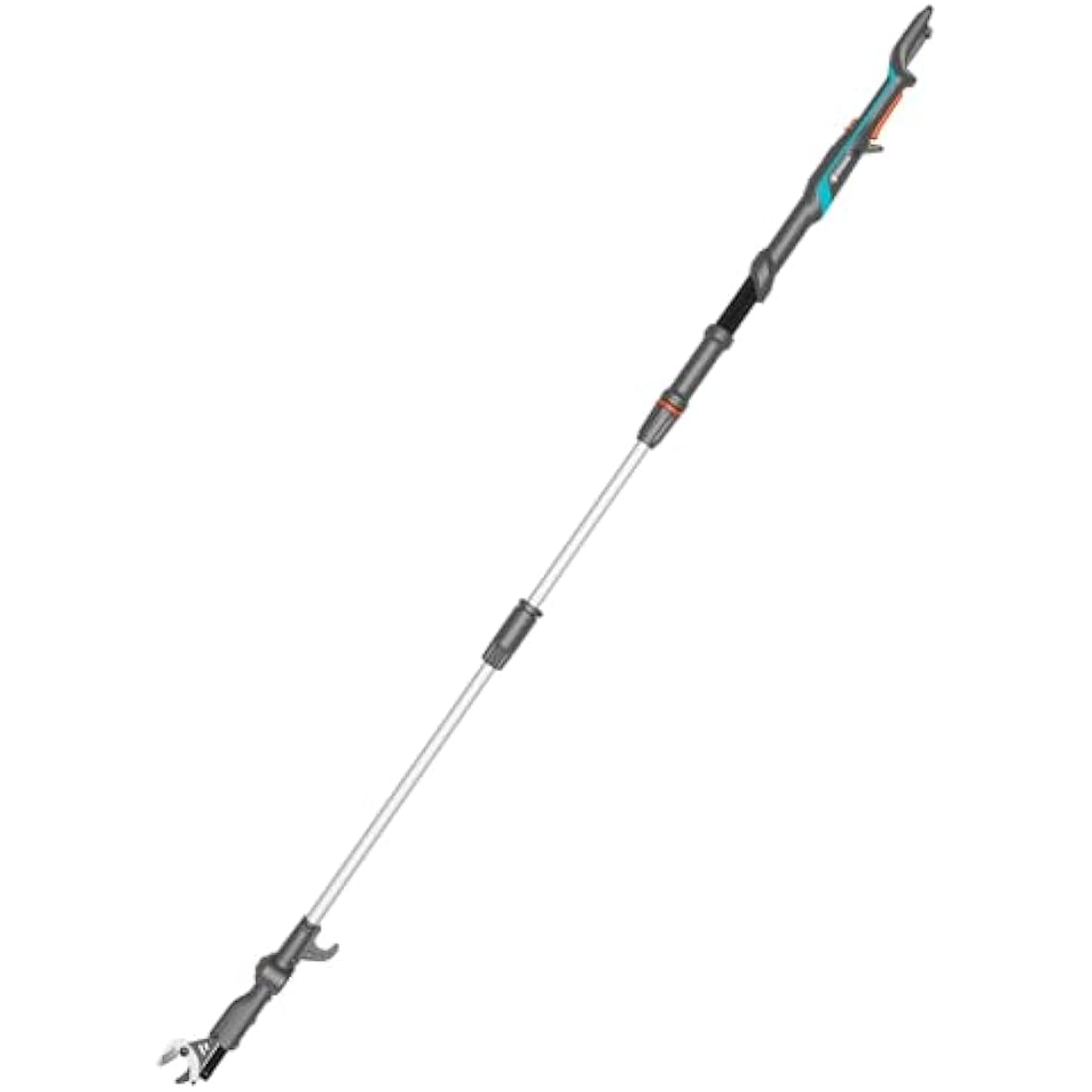 Gardena Cordless Telescopic Tree Pruner HighCut 250/18V P4A no battery: Lopper with telescopic handle for branches up to 4 m high, rotating cutting head, ergonomic handle, LED display (14774-55)