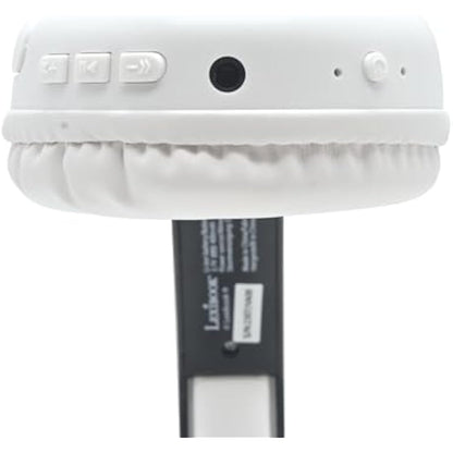 LEXIBOOK - Football - 2-in-1 Bluetooth & Wired Headphones with microphone and control button, Foldable and Adjustable, Long lasting rechargeable battery, HPBT010FO