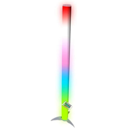 LED Colour Changing Rocket Light Tube Luminous Flux with Remote 100cm Dimmable Colour Changing LED Floor Lamps for Living Room by Playlearn