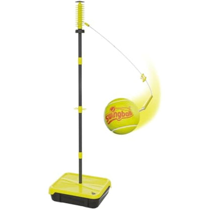 Swingballl PRO All Surface Tennis Ball Game Set, Swingball's Ultimate Outdoor Family Game for Ages 6+ to Adults, Real Tennis Ball and 2 Power Bats, Superior All Surface Base, Adjustable Height to 1.8M
