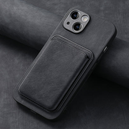 Magnetic Phone Case Fine Hole Card Holder Protective Cover