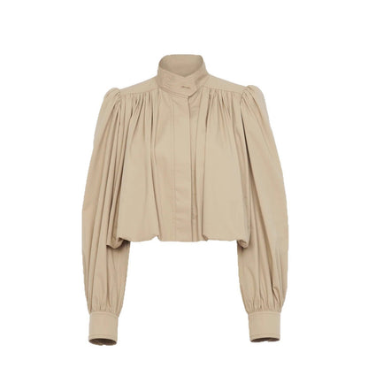 Fashion Casual All-matching Solid Color Commute Coat