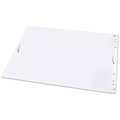 Legamaster Flipchart Paper Pads - Plain - 20 Sheets Per Pad - 5 Pack - 98 x 65 cm