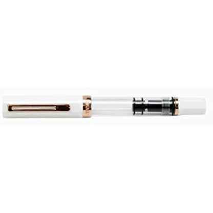 Twsbi Eco White & Rose Gold EF Nib - Fountain Pen