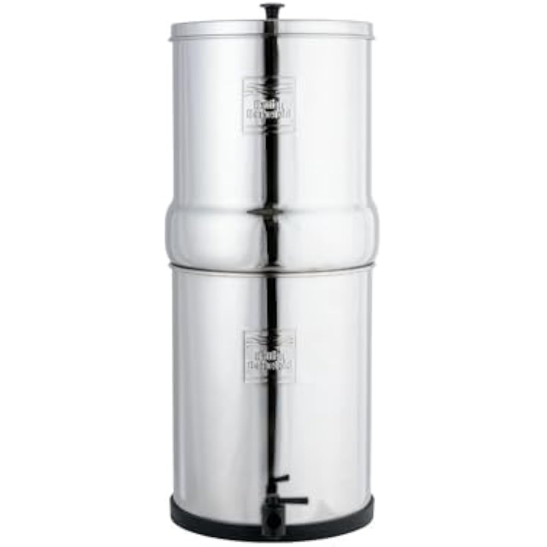 British Berkefeld 12L Stainless Steel Gravity Water Filter System | Comes With 2 Ultra Sterasyl Cartridges | Great Tasting Clean Water | No Power Or Plumbing Required | For Home Or Outdoor Use
