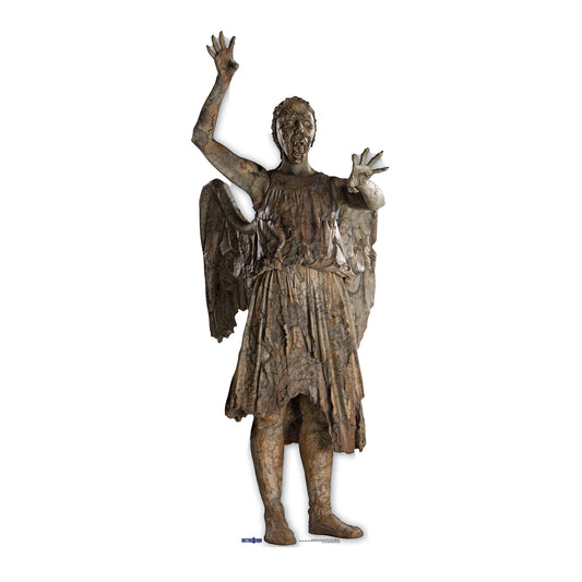 SC219 Weeping Angel Attacking Cardboard Cut Out Height 182cm