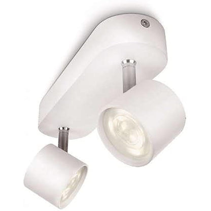 PHILIPS MyLiving Star 2 Bar Spotlight Ceiling Bar (Integrated 2 x 3 W LED Bulb) - White