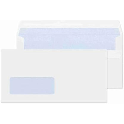 Blake Purely Everyday DL 110 x 220 mm 80gsm Self Seal Window Envelopes (FL2884/500) White - Pack of 500