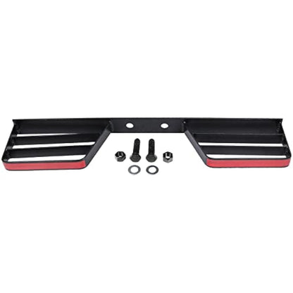 Heavy duty towstep towbar mounted double rear step van 4x4 in Black,included bolts