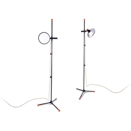Daylight Artist Studio Lamp 2-6,000 Lux LED with 95+ CRI, 24cm -Wide Shade, Black