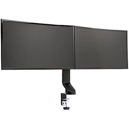 Kensington Monitor Arm with Vesa Mount - Dual Monitor Arm for Home Office Height Adjustable Settings, Black, K55513WW