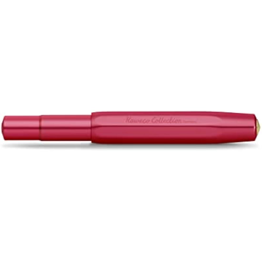 Kaweco COLLECTION Fountain Pen Ruby I Premium Reservoir Pen with Steel Nib for Ink Cartridges I Sport 13 cm I Nib: BB (Extra Broad)