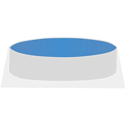 STEINBACH pool swimming pool overlap liner with pouch thickness 0.22, blue, diameter of 3.60 x 0.90 m