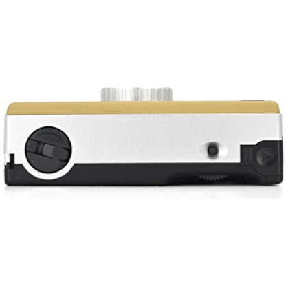 KODAK EKTAR H35 Half Frame Film Camera, 35mm, Reusable, Focus-Free, Lightweight, Easy-to-Use (Sand) (Film & AAA Battery are not Included)