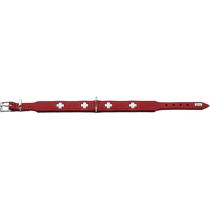 Hunter - Swiss 30-34.5Cm Necklace Red / Black