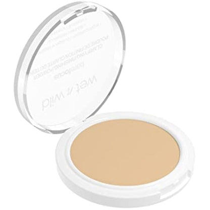 Wet n Wild, Bare Focus, Makeup Clarifying and Finishing Powder, Translucent and Matte for a Flawless Makeup Base, Long-Lasting, with Hyaluronic Acid and Vitamin E, for Light/Medium Skin Tones