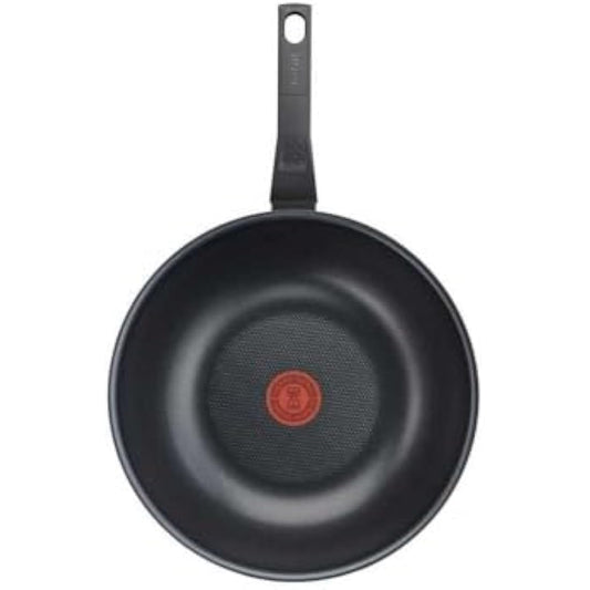 TEFAL Easy Cook & Clean B5541902 Wok Pan 28 cm Non-Stick Suitable for All Heat Sources Except Induction