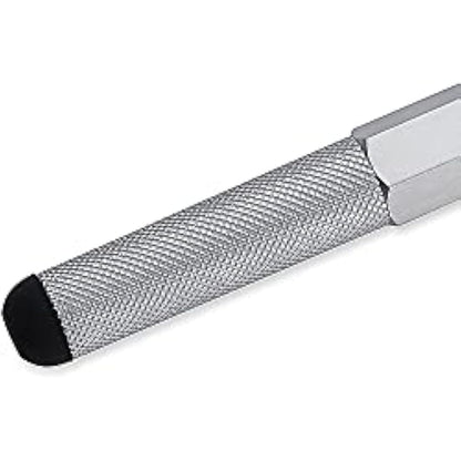 rOtring 800+ Mechanical Pencil and Touchscreen Stylus, 0.5 mm, Silver Barrel (1900183)