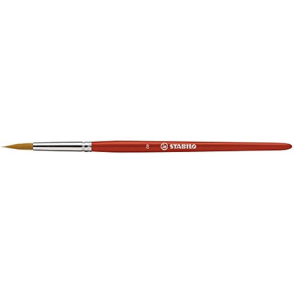 STABILO woody 3-in-1 - Multi-Talented Pencil - ARTY - Pack of 18 - Assorted Colours with Sharpener and Paint Brush