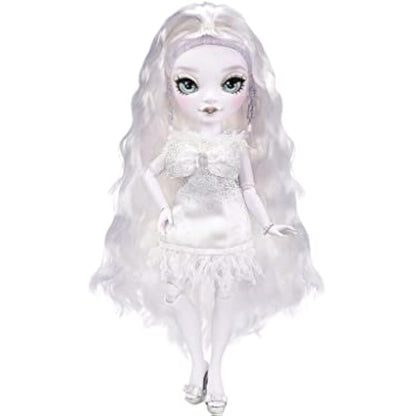 Rainbow High Shadow High Series - NATASHA ZIMA - Greyscale Fashion Doll With Wavy White Hair, Two Designer Outfits And Accessories - Collectable - For Kids Ages 6+