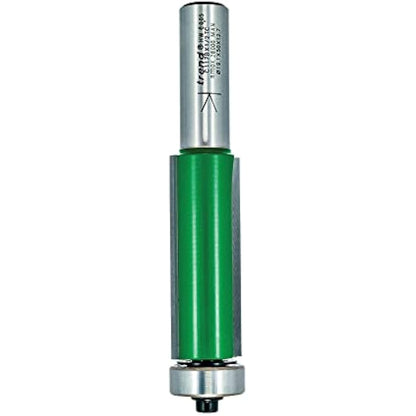 Trend CraftPro Guided Trimmer Router Cutter Bit, 1/2 Inch Shank, 19.1mm Cut Diameter & 50mm Cut Length, Tungsten Carbide Tipped, C117BX1/2TC