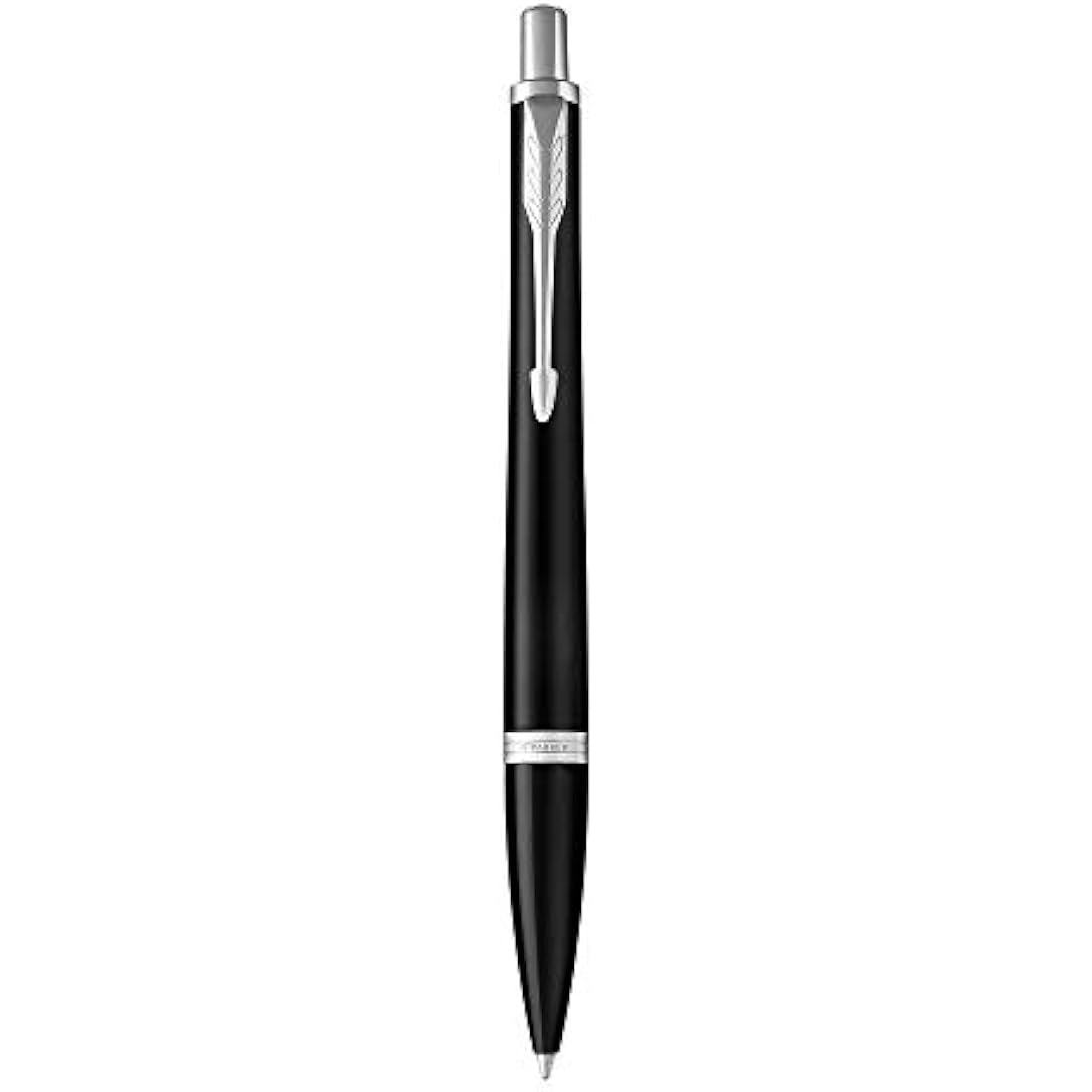 Parker Urban Ballpoint Pen | Muted Black with Chrome Trim | Medium Point Black Ink Refill