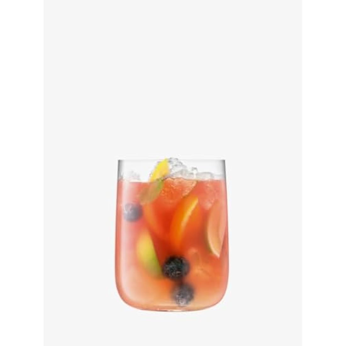 LSA International Borough Bar Glass 625 ml Clear | Set of 4 | Dishwasher Safe | BG03