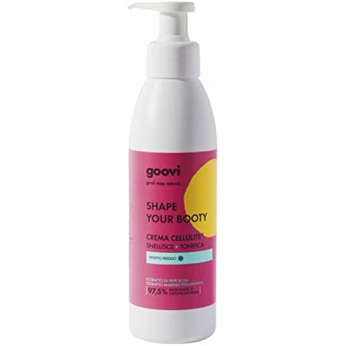 Cold effect anti-cellulite cream 240 ml of cream