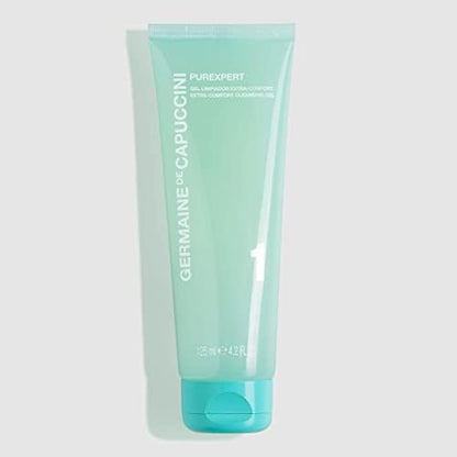 Germaine de Capuccini - Purexpert I Extra-Comfort Facial Cleansing Gel - Normal and Combination Skin - Gently cleanses and purifies your face - Minimizes pores and imperfections - 125 ml