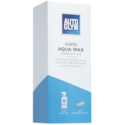 Autoglym Rapid Aqua Wax , 500ml - Complete Car Wax Kit Made To Protect All Exterior Surfaces Including Car Paint, Rubber And Glass