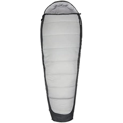 Mountain Warehouse Mummy Shaped Microlite 1400 Sleeping Bag - 3/4 Season, Insulated Camping Bag - Best for Spring Summer